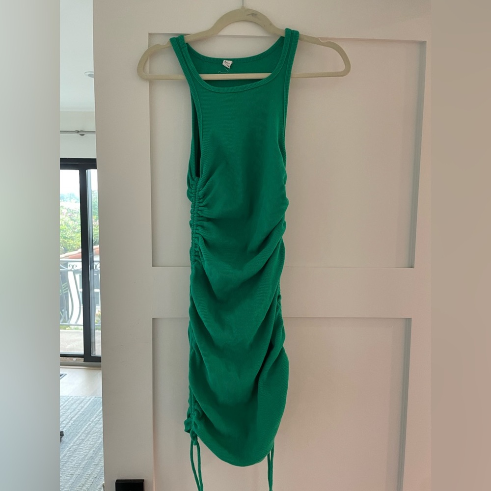 Green dress